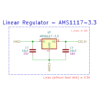 Linear Regulator Module - AMS1117-3.3 for KiCAD - Image 2